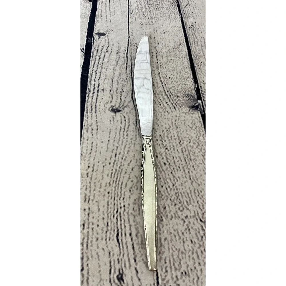 Oneida Community Venetia MCM Dinner‎ Knives Stainless Flatware Lot Set Of 4